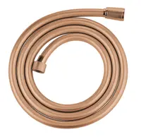 Furtun Grohe Silverflex 28388DA0, universal, 1.75 m, 5 bari, anti-indoire, anti-zgarieturi, prindere cromata, lucios, Warm sunset