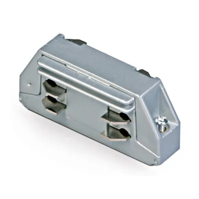 3PH- conector longitudinal, alb, Serie albastru LINE ROUND