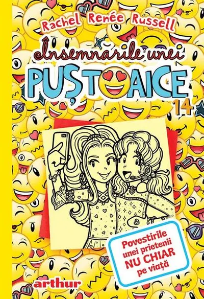 Povestirile unei prietenii nu chiar pe viață. Însemnările unei puștoaice (Vol. 14) - Hardcover - Rachel Renée Russell