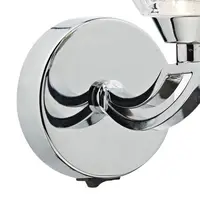 Aplica Vito Single Wall Bracket Polished Chrome