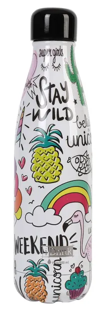 Sticlă termică I-Total - Unicorn, 500 ml