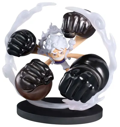 Statuetă Banpresto Animation: One Piece - Monkey D. Luffy (Gear5GumGum Dawn Gatlingo), 12 cm