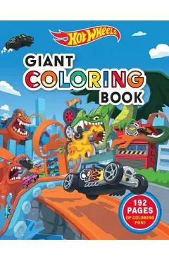 Hot Wheels: Giant Coloring Book