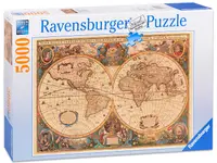 Puzzle Ravensburger din 5000 de piese - Harta lumii antice