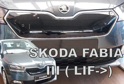 Masca Radiator Compatibil Skoda Fabia III 2018-2021 Facelift (Partea Superioara)