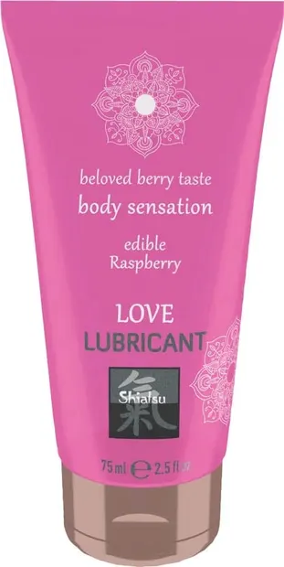 Lubrifiant intim, Shiatsu, Raspberry, 75 ml