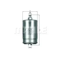 Filtru combustibil MAHLE ORIGINAL KL 38