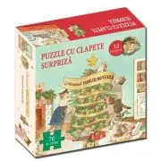 Craciunul familiei Motanila. Carte + puzzle