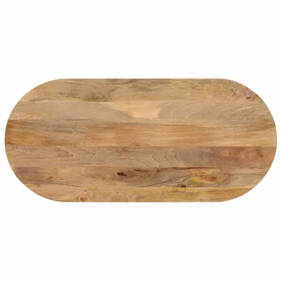 vidaXL Blat de masă oval, 140x50x2,5 cm, lemn masiv de mango