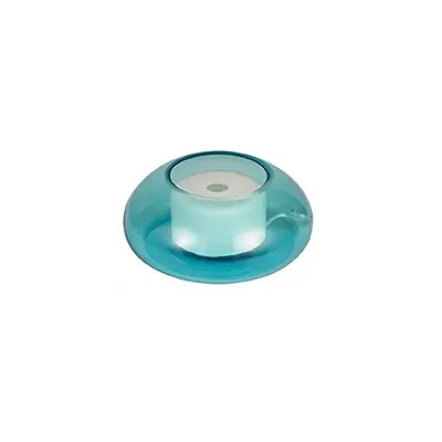 Veioza Micky,1 LED, 500 Lm, dulie GX53, D:170 mm, H:75 mm, Albastru