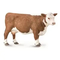 Figurina pictata manual Vaca Hereford