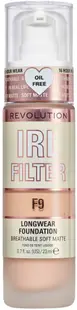 Makeup Revolution Fond de ten de lungă durată IRL Filter, F9, 23 ml