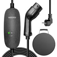 Statie portabila SHOCKFLO CG02 / CG01 pentru incarcare masini electrice, monofazata 230V, 16A, 3.68KW, (Type2), IP65