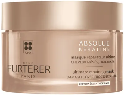 René Furterer Absolue Keratiné Mască reparatoare pentru părul gros, 200 ml