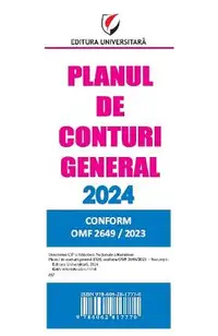 Planul de conturi general 2024, Conform OMF 2649 din 2023
