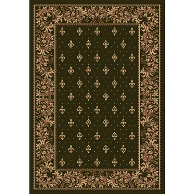 Covor Bisericesc Dreptunghiular, 100 x 200 cm, Verde, Lotos 15033/210