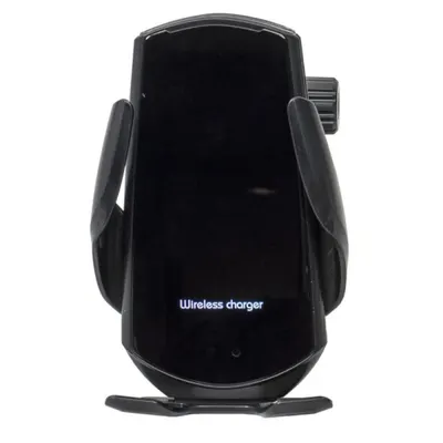 Suport Auto pentru Telefon, Incarcare Wireless, 10W, Negru
