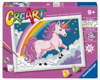 Set de pictat după numere Ravensburger CreArt - Unicorn de basm