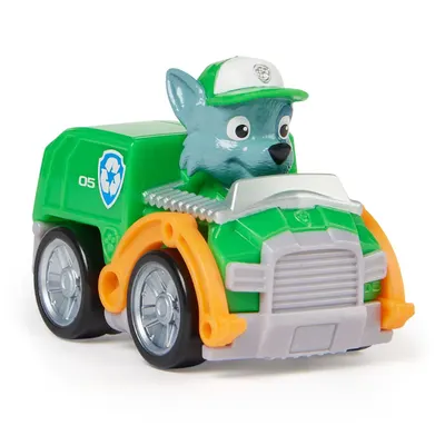 Jucarie - Patrula Catelusilor - Vehicul cu figurina Rocky