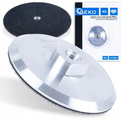Suport din aluminiu pentru șmirghel diamantat Geko - PROFI, G00312, 100 mm, M14