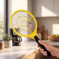 Paletă electrică anti insecte, 16x45 cm, culoare galben