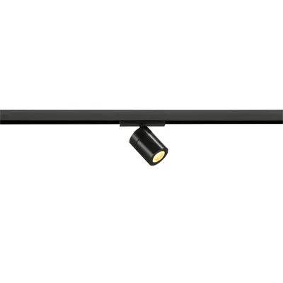 Iluminat decorativ pe sina, la fata locului M-TRACK pentru pista de joasa tensiune, cu LED-uri, negru, 7W