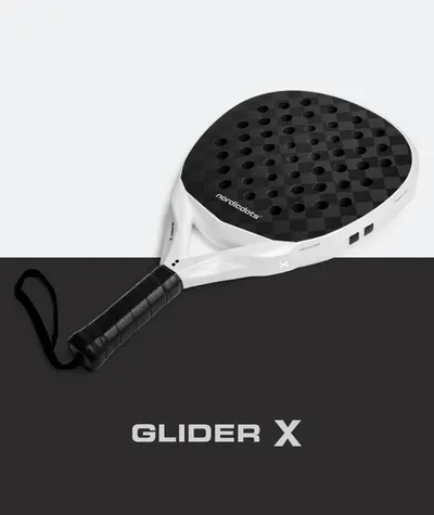 Rachetă de padel pentru adulți GliderX Pearl White