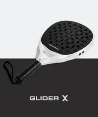 Rachetă de padel pentru adulți GliderX Pearl White