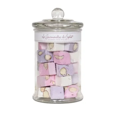 Bomboniera Nougat Mix vanilie/violete/zmeura