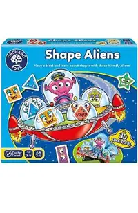 Joc educativ: Shape Aliens. Forme de extraterestrii