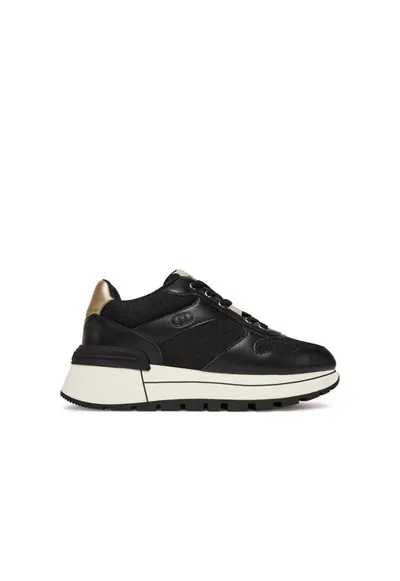Adidasi S1189 Minunat 28 BF5047 PX - negru/auriu - piele naturala