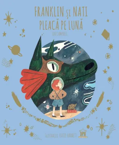 Franklin și Nati pleacă pe lună - Hardcover - Jen Campbell