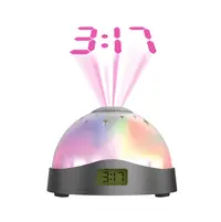 Ceas digital multicolor cu alarma si proiectie ora pe tavan