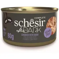 Hrana umeda pisici, Schesir After Dark Cat Wholefood Pui si Rata, 80 g