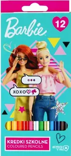 Creioane colorate St. Majewski Barbie - 12 buc.