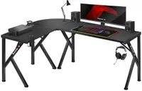 Birou gaming Huzaro - Hero 6.3, negru