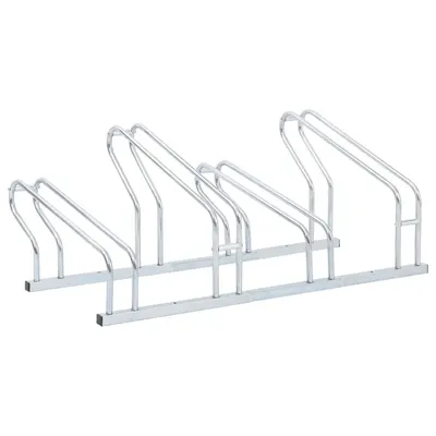 Gossi suport de sine statator pentru 4 biciclete, otel galvanizat