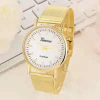 Ceas dama Quartz, Auriu