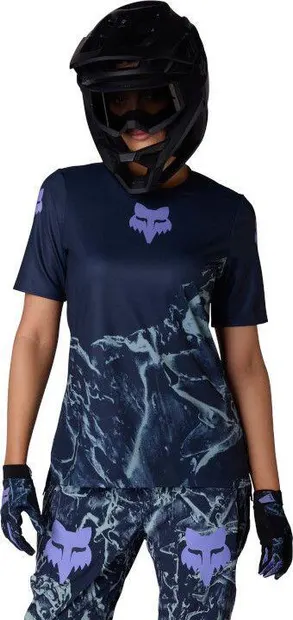 Koszulka rowerowa damska Fox Ranger SS Jersey Img Print