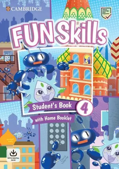 Fun Skills Level 4 Student's Book and Home Booklet with Online Activities - Paperback brosat - Emily Hird , David Valente