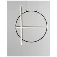 Lampa suspendata ARTE Mat Negru Aluminiu & Acrylic LED 48.6 Wat 230 Volt 3360Lm 3000K IP20