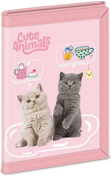 Portofel pentru copii Ars Una Cute Animals - Tea Party
