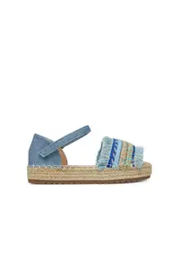 Espadrile copii - albastru - tesatura
