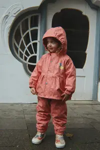 Konges Sløjd salopetă pentru copii RAINY PALME DUCKLING SET GIRL