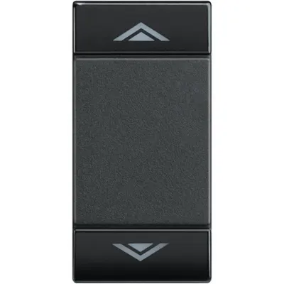 Capac tasta LiVinglight MyHOME BUS - simbol crestere/coborâre - 1 modul - antracit
