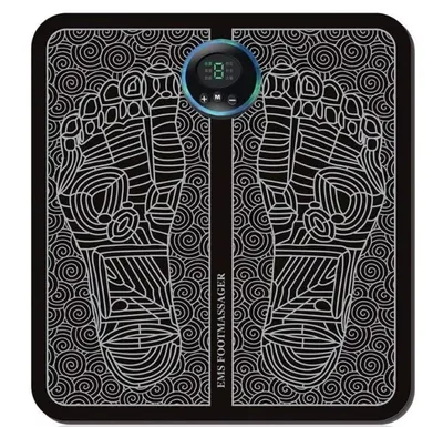 Aparat masaj picioare tip covoras cu Incarcare USB pentru electrostimulare 19 niveluri intensitate