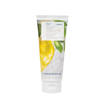 Lapte de corp Basil Lemon, 200ml, Korres