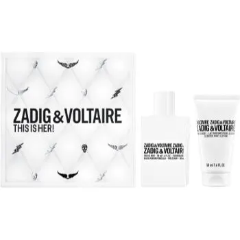 ZADIG&VOLTAIRE THIS IS HER! set cadou pentru femei