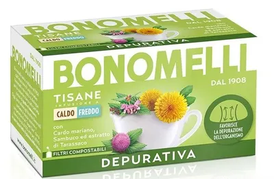 Ceai herbal purificator, 16 plicuri, Bonomelli