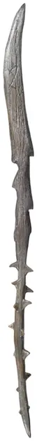 Baghetă magică The Noble Collection Movies: Harry Potter - Death Eater (Thorn), 34 cm